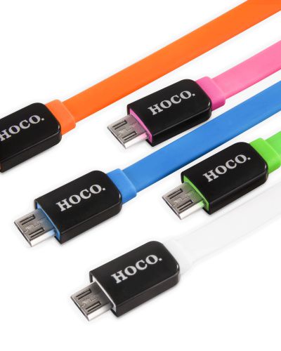 Kabelis Hoco UPM02 Colorful priekš Micro