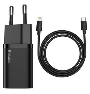 Adapteris Baseus  MOBILE CHARGER WALL 20W/BLACK