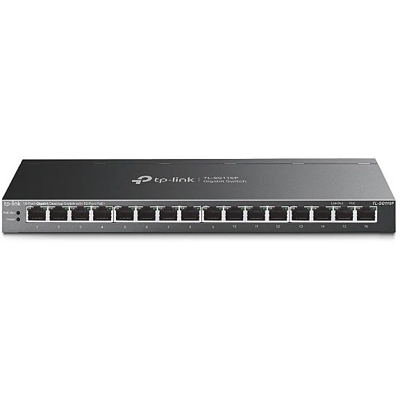 Nevadāms centrmezgls TP-Link  NET SWITCH 16PORT