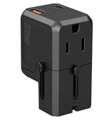 Adapteris Choetech Universal PD6038 USB-C USB-A