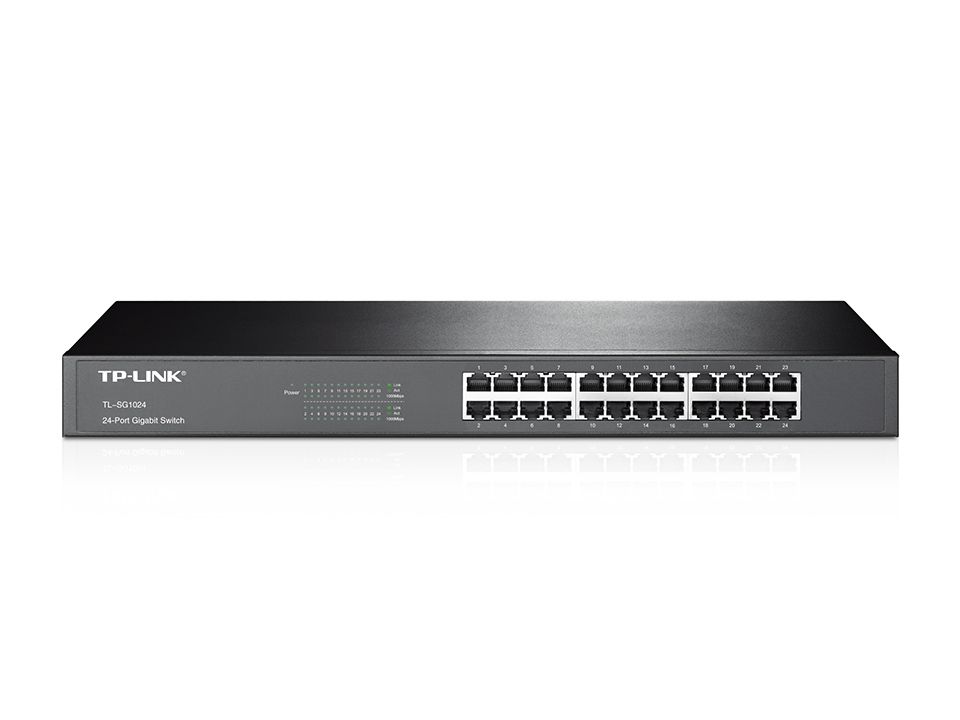 Serveru  - Citi piederumi TP-Link  24-Port