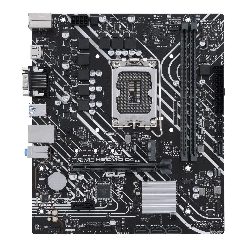 Pamatplate Intel procesorsiem Asus  PRIME H610M-D