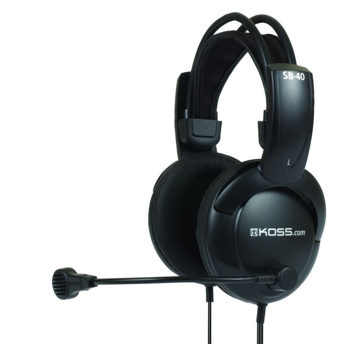 Bezvadu austiņas Koss Headphones SB40 Wired