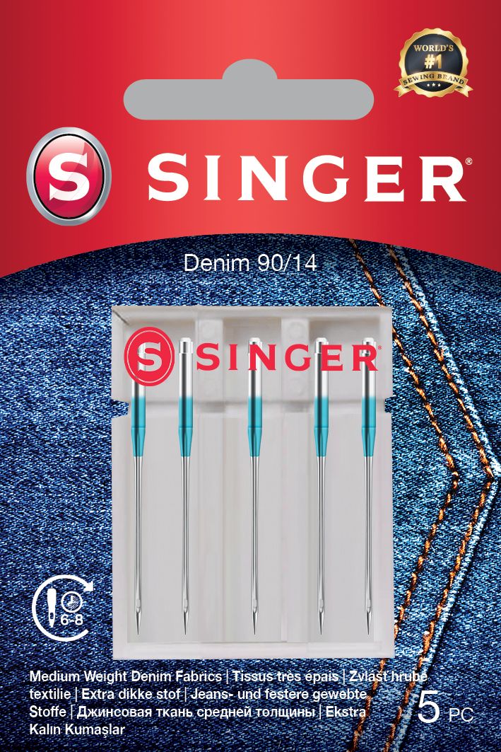 Aksesuāri un filtri Singer Denim Needle