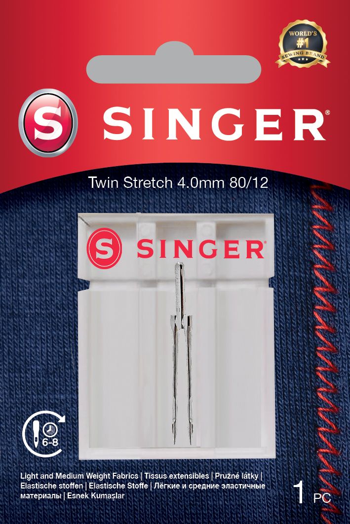 Cita prece Singer  Twin Stretch Needle