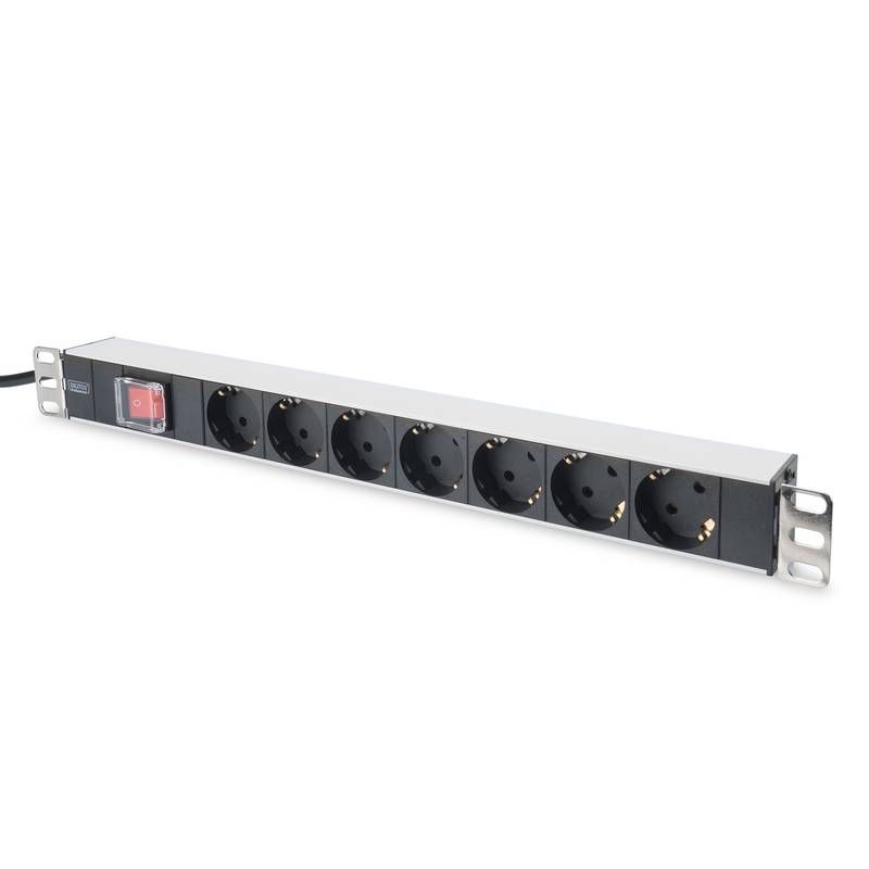Automātslēdzis Digitus  Aluminum outlet strip with