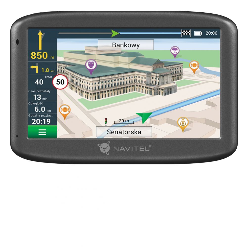 Auto navigācija Navitel E505 Magnetic GPS