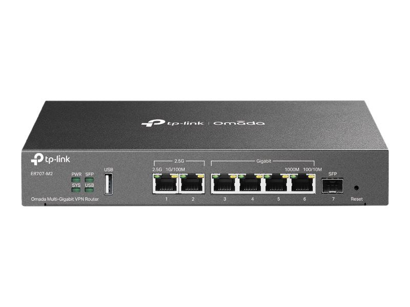 Rūteris TP-Link  ER707-M2 Omada Multi-Gigabit VPN