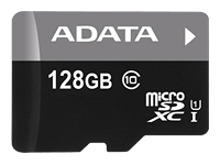 Atmiņas kartes ADATA  ADATA 128GB Micro