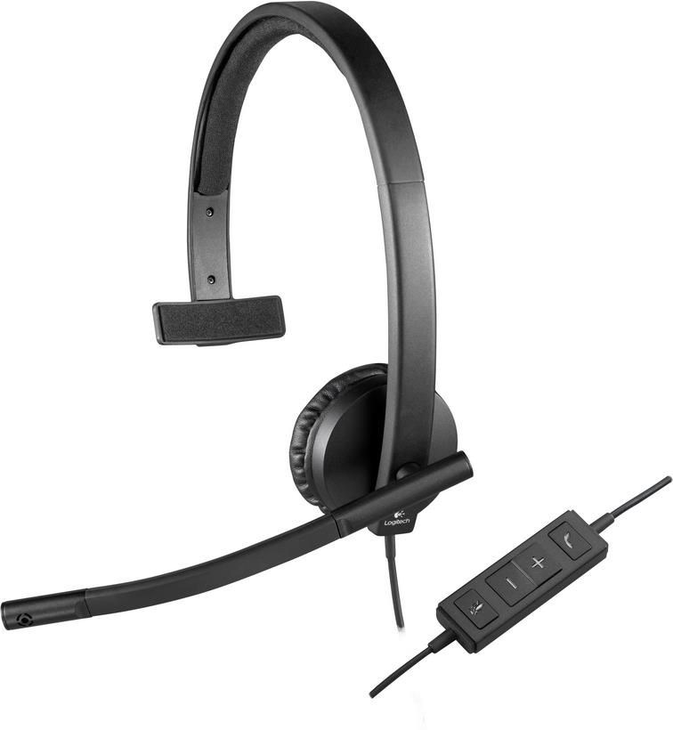 Vadu austiņas Logitech  HEADSET STEREO H570E