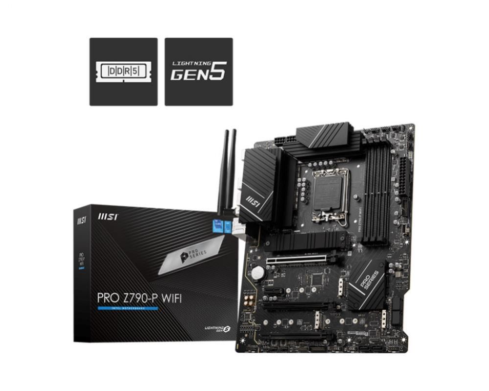 Pamatplate Intel procesorsiem MSI Mainboard||Intel Z790|LGA1700|ATX|Memory