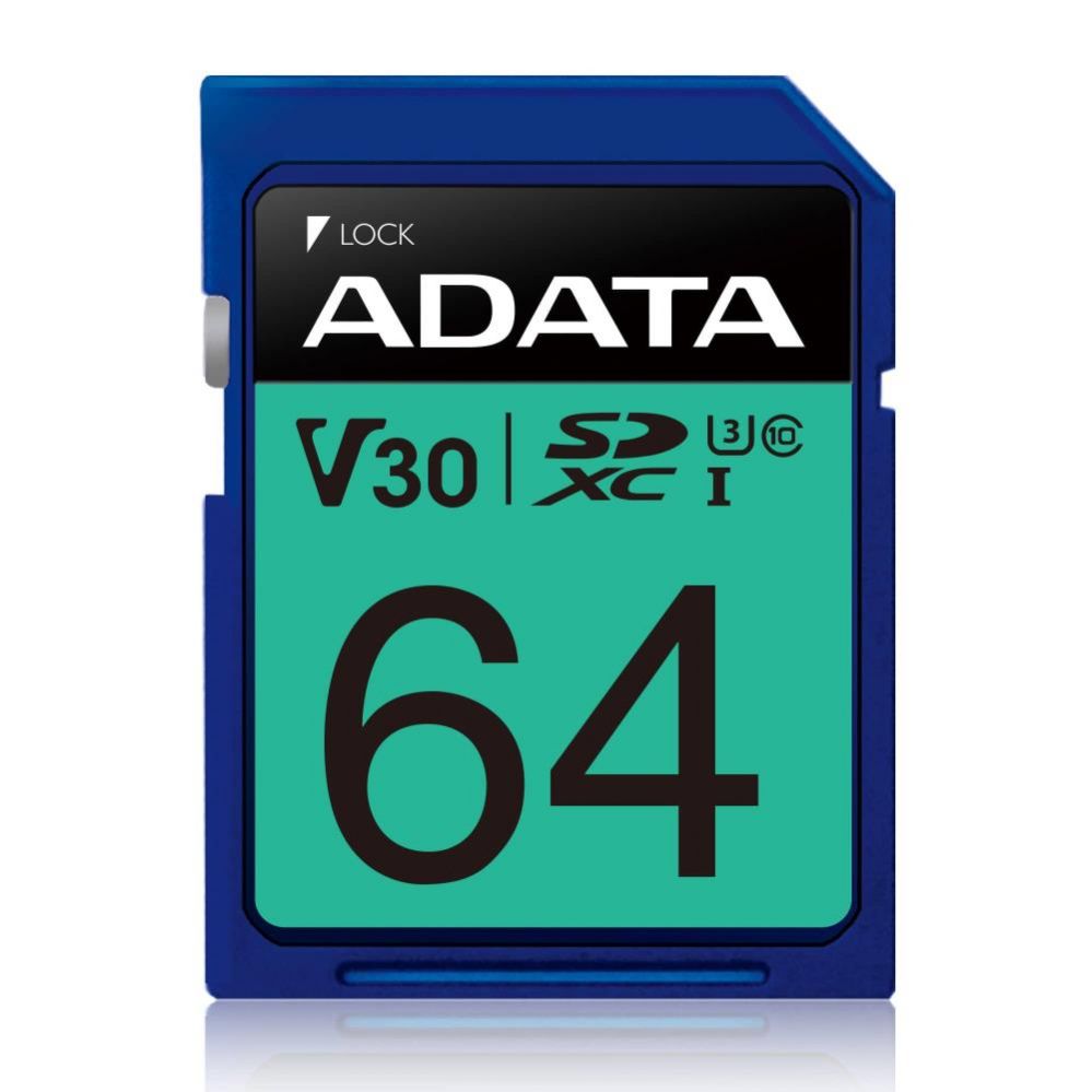Cita datorprece ADATA MEMORY SDXC 64GB