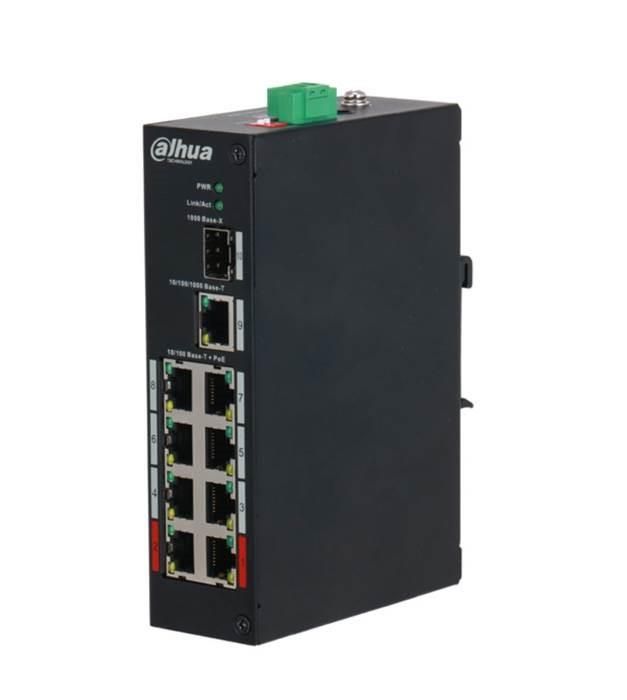 Nevadāms centrmezgls DAHUA Switch||PFS3110-8ET-96-V2|PoE ports 8|96
