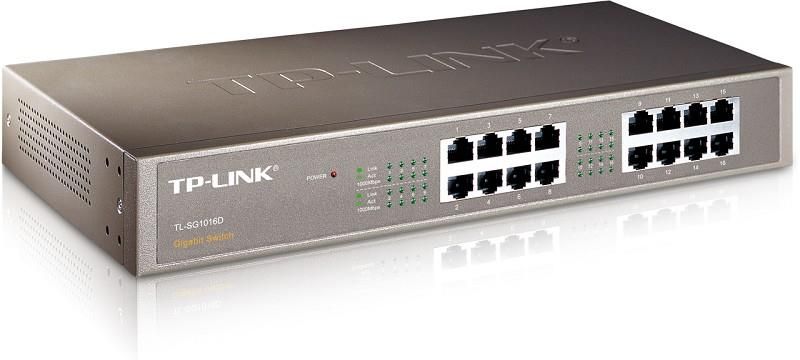 Nevadāms centrmezgls TP-Link NET SWITCH 16PORT