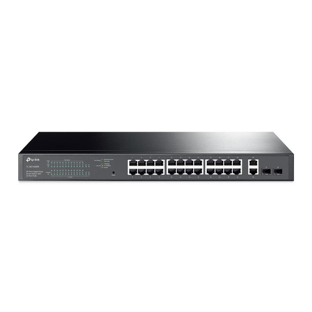 Nevadāms centrmezgls TP-Link Switch||TL-SG1428PE|Desktop/pedestal|28x10Base-T / 100Base-TX