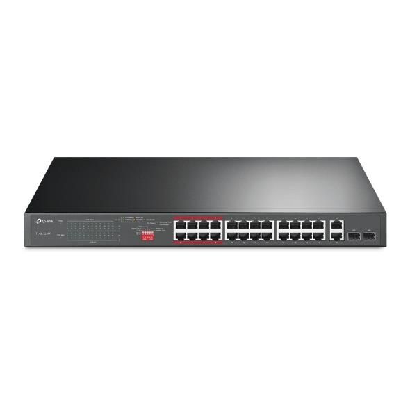 Nevadāms centrmezgls TP-Link  Switch||TL-SL1226P|Desktop/pedestal|24x10Base-T / 100Base-TX|2x10Base-T