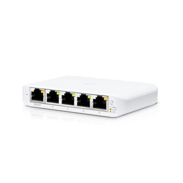 Nevadāms centrmezgls UBIQUITI Switch||USW-Flex-Mini|5x10Base-T / 100Base-TX