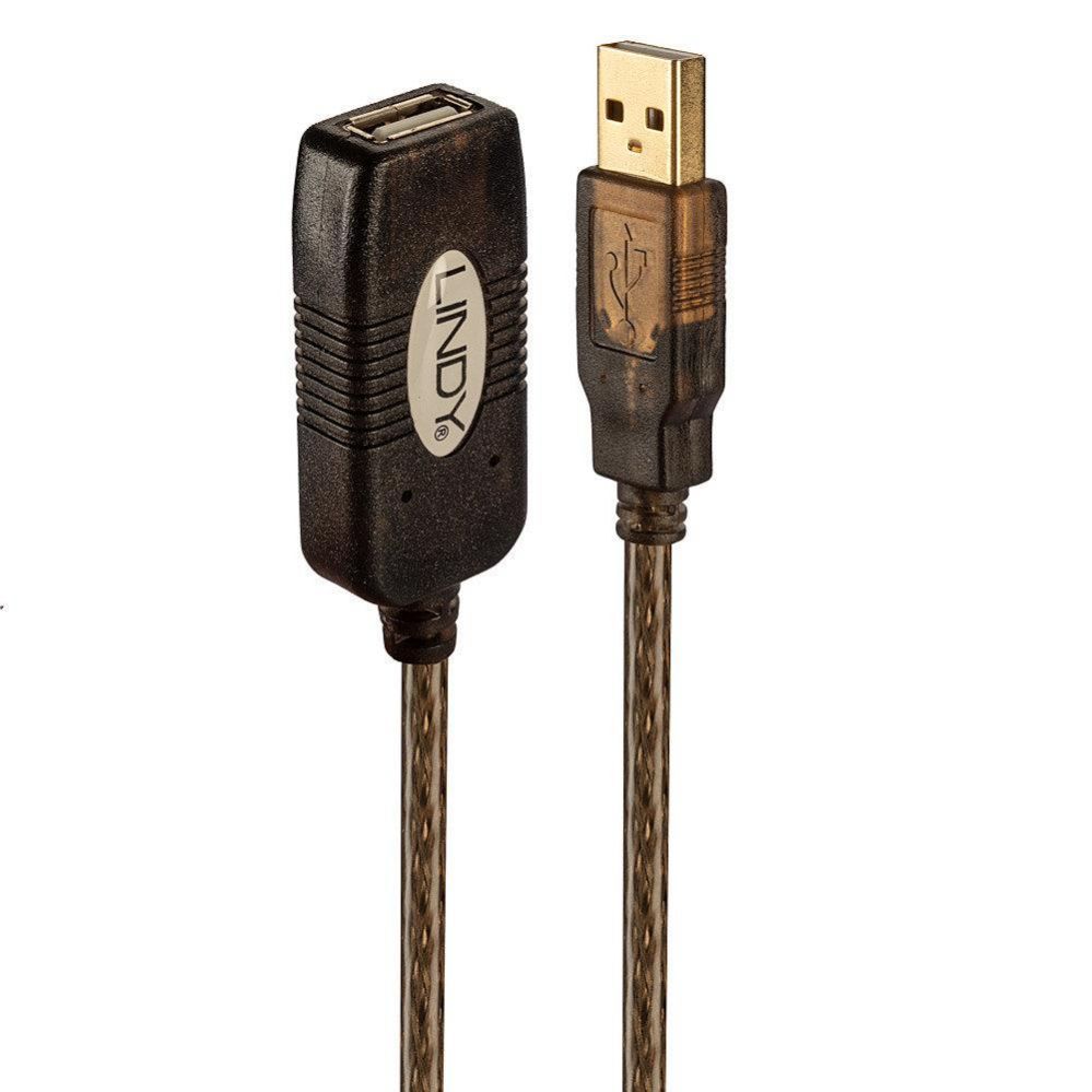 Kabelis LINDY  CABLE USB2 EXTENSION HUB