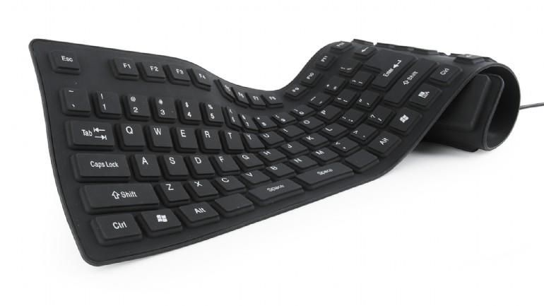 Datora tastatūra Gembird KEYBOARD FLEXIBLE USB