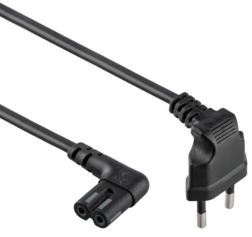 Parveidotājs Gembird CABLE POWER EU 1M/ANGLED