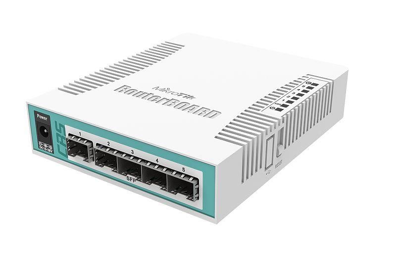 Nevadāms centrmezgls Mikrotik NET ROUTER/SWITCH 5PORT