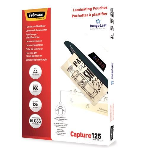 Biroja piederumi Fellowes  LAMINATOR POUCH IMAGELAST/A4