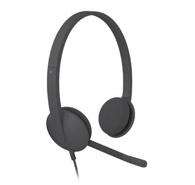 Vadu austiņas Logitech  HEADSET USB H340/981-000475