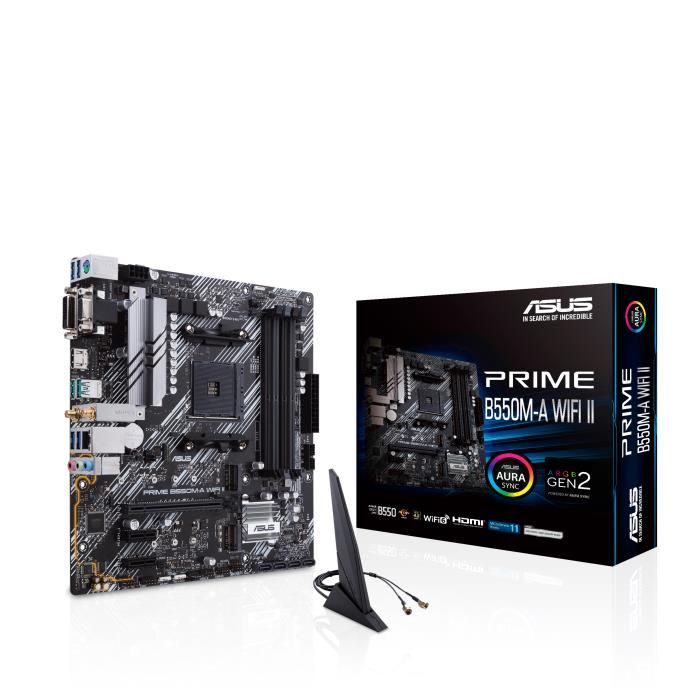 Pamatplate AMD procesorsiem Asus  Mainboard||AMD B550|SAM4|MicroATX|Memory