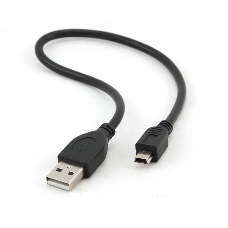 Kabelis Gembird  CABLE USB2 AM-MINI 30CM