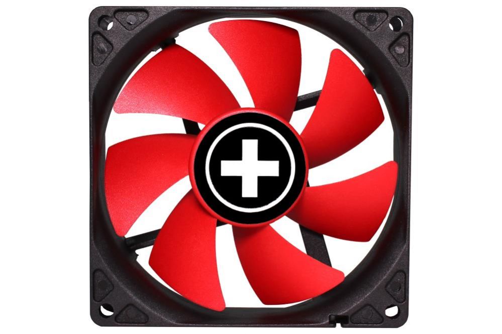 Dzesētājs XILENCE  CASE FAN 92MM REDWING