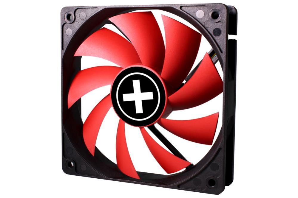 Dzesētājs XILENCE CASE FAN 120MM REDWING