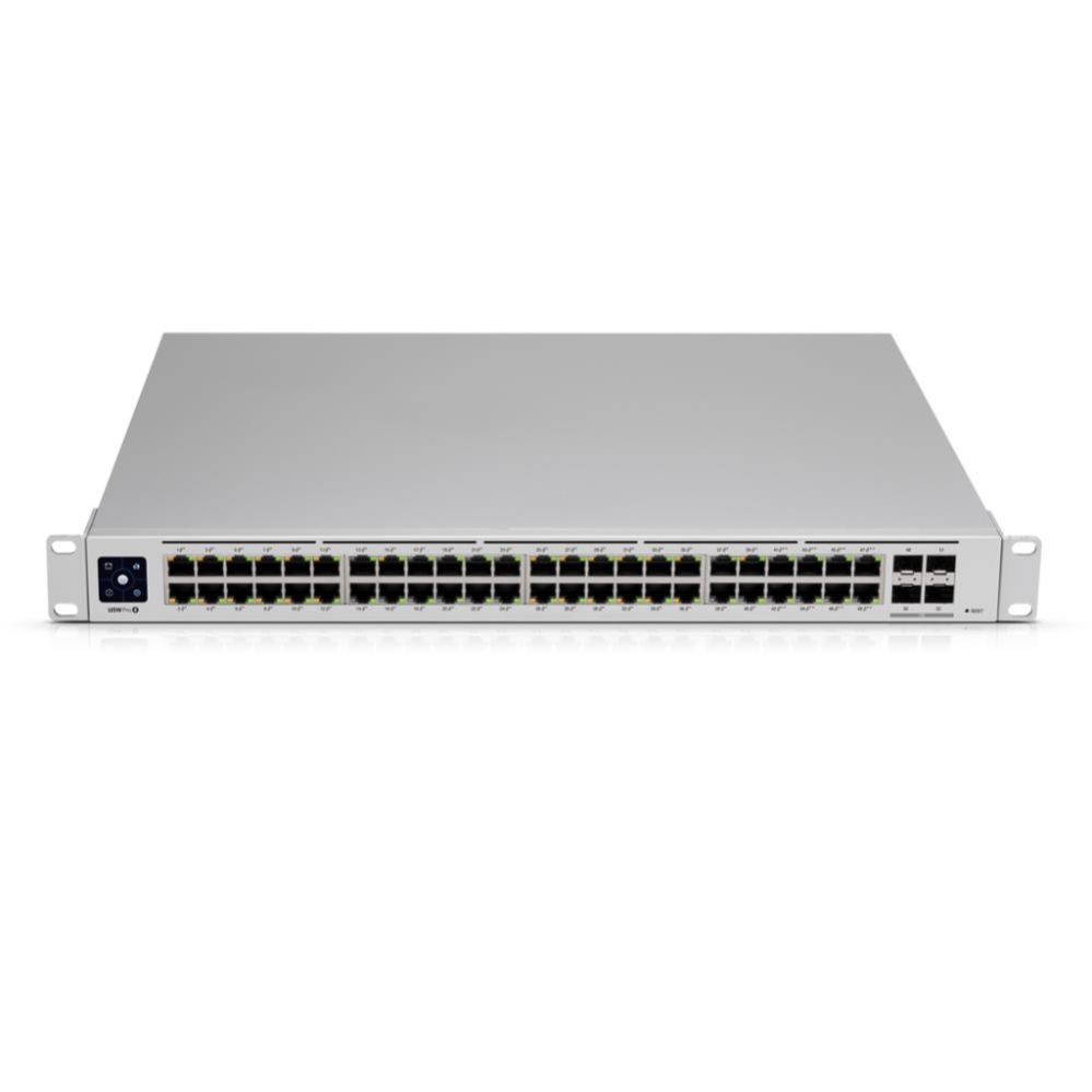 Nevadāms centrmezgls UBIQUITI  Switch||USW-PRO-48-POE|Type L3|Rack|48x10Base-T /