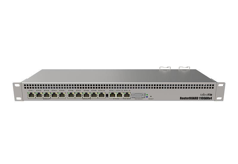 Rūteris Mikrotik NET ROUTER 10/100/1000M 13PORT/RB1100X4