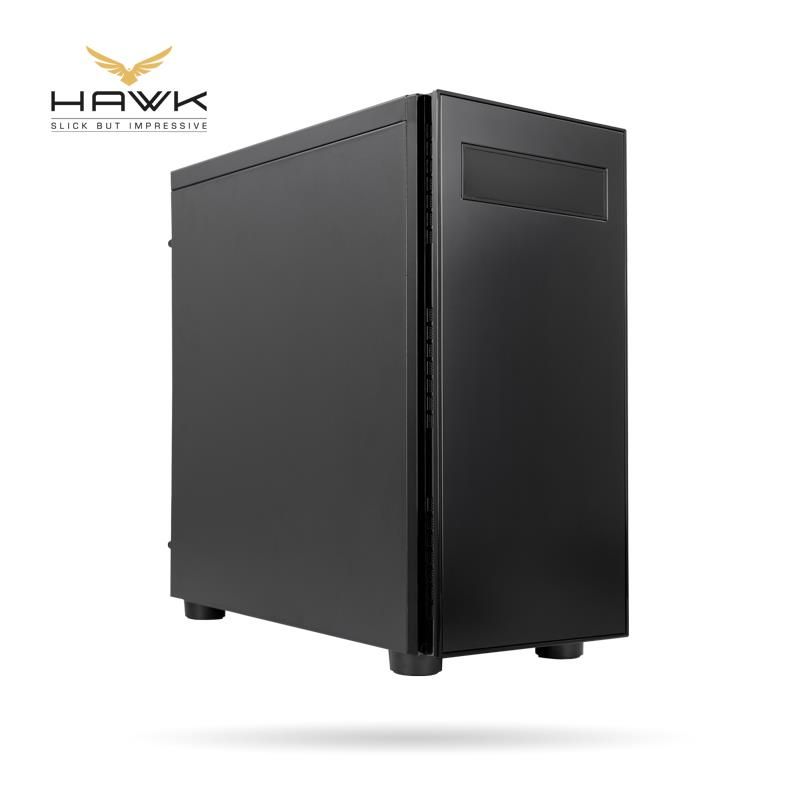 Datoru korpusi Chieftec Case||HAWK|MidiTower|Not included|ATX|MicroATX|MiniITX|Colour Black|AL-02B-OP