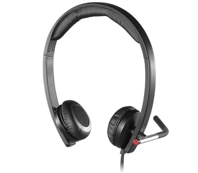 Vadu austiņas Logitech HEADSET STEREO H650E/981-000519
