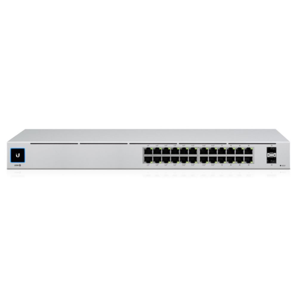 Nevadāms centrmezgls UBIQUITI  Switch||USW-24-POE|Type L2|Desktop/pedestal|Rack|24x10Base-T /