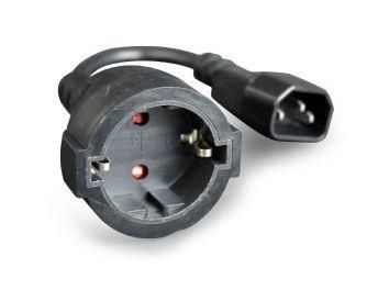 Parveidotājs Gembird CABLE POWER ADAPTER C14/PC-SFC14M-01