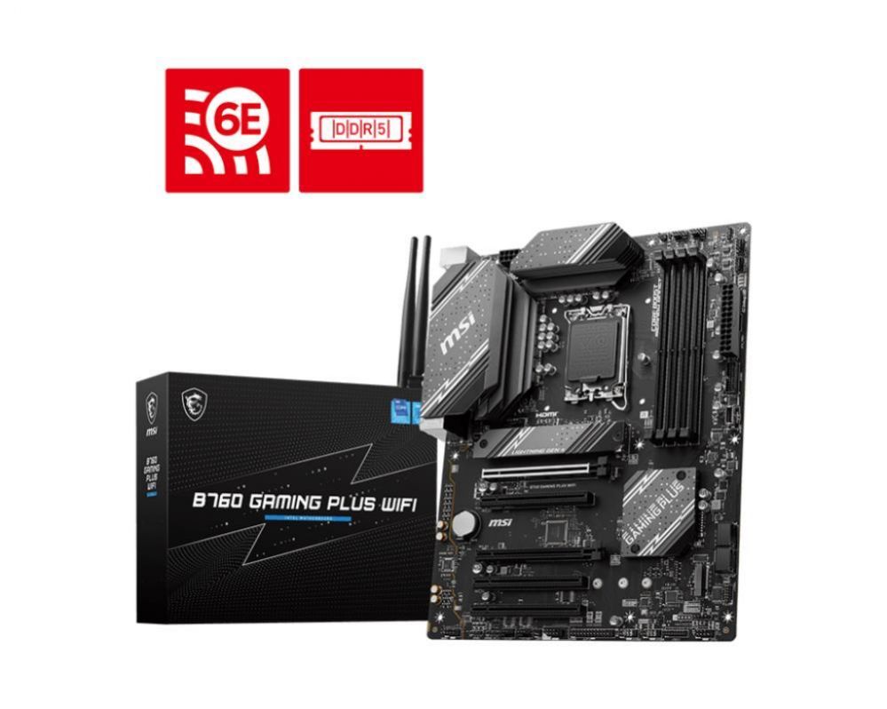 Pamatplate Intel procesorsiem MSI  Mainboard||Intel B760