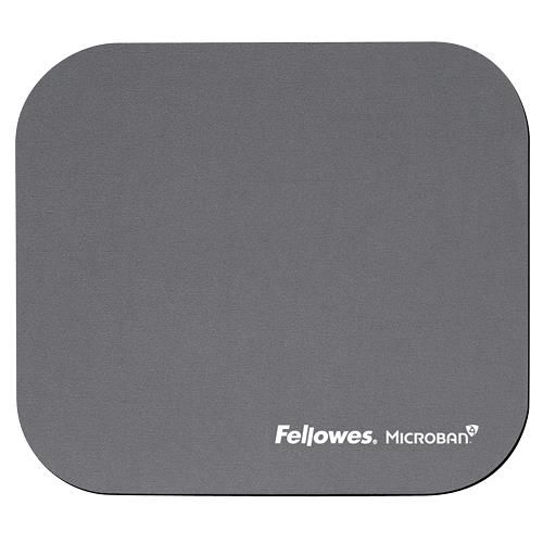 Datora pele Fellowes  MOUSE PAD MICROBAN/SILVER