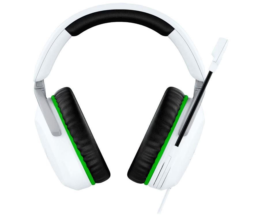 Vadu austiņas HyperX HEADSET CLOUDX STINGER2/WHITE/GREEN