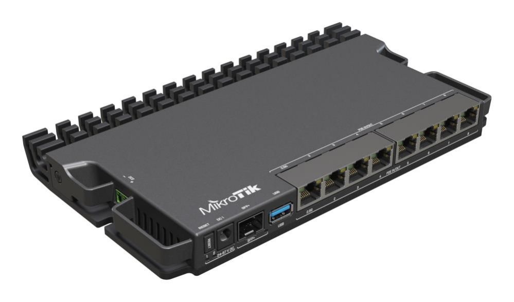 Rūteris Mikrotik  NET ROUTER 1000M 7PORT/RB5009UPR+S+IN