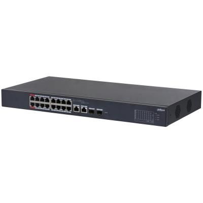 Nevadāms centrmezgls DAHUA  Switch||CS4218-16ET-240|Type L2|Desktop/pedestal|16x10Base-T /