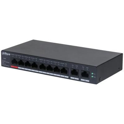 Nevadāms centrmezgls DAHUA  Switch||CS4010-8GT-110|Type L2|Desktop/pedestal|8x10Base-T /