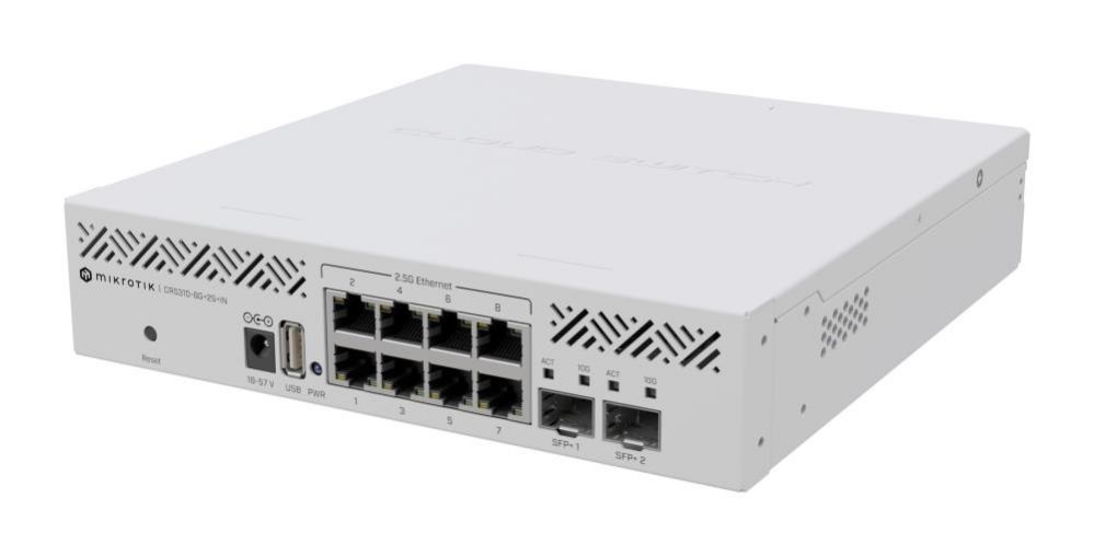 Nevadāms centrmezgls Mikrotik  Switch||CRS310-8G+2S+IN|1|2|CRS310-8G+2S+IN