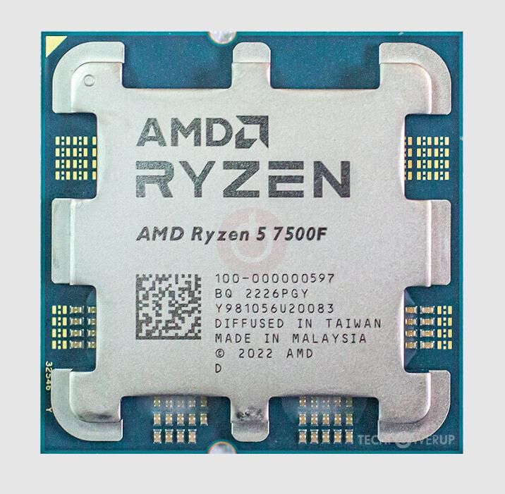 Procesors AMD CPU||Desktop|Ryzen 5|7500F|3700 MHz|Cores 6|6MB|Socket