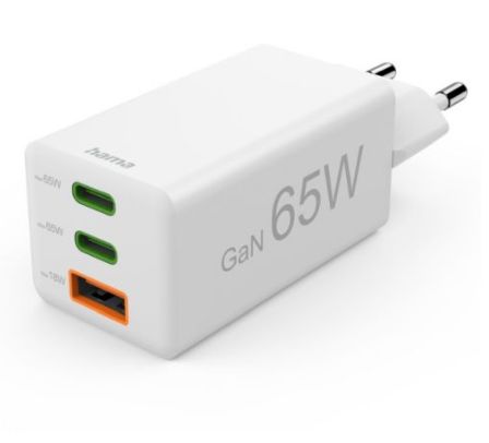 Adapteris Hama  Mini Euro Plug USB