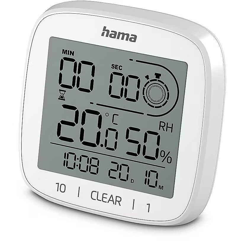 Viedierīce Hama  Cyprus digital bathroom clock