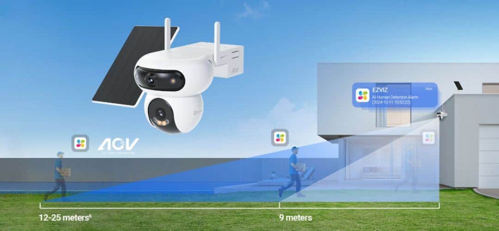 IP kameras EZVIZ  HB90x Dual 4G