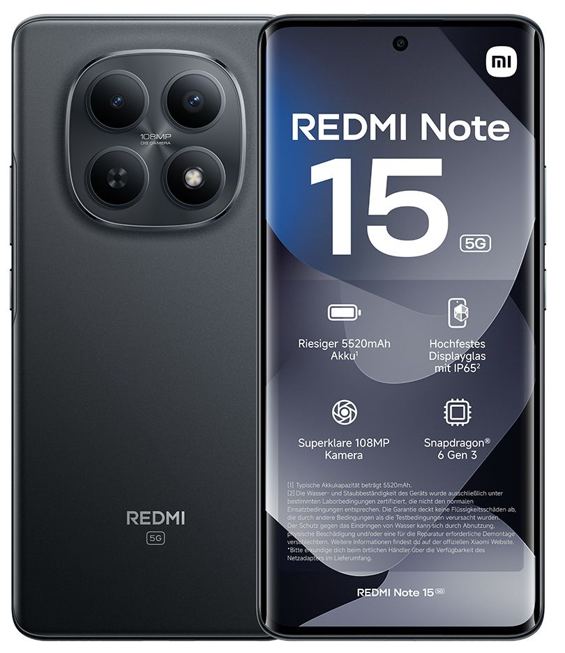 Viedtālrunis Xiaomi  Redmi Note 15 5G