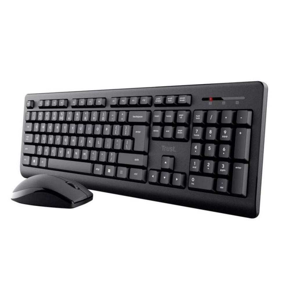 Datora tastatūra Trust  KEYBOARD +MOUSE WRL